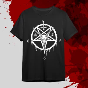 Camiseta Pentagram 666 - Frente