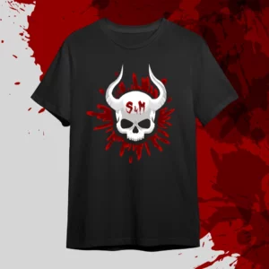 Camiseta Sangre y Metal - Frente
