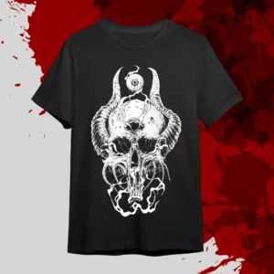 Camiseta Wisdom Eye Skull - Frente