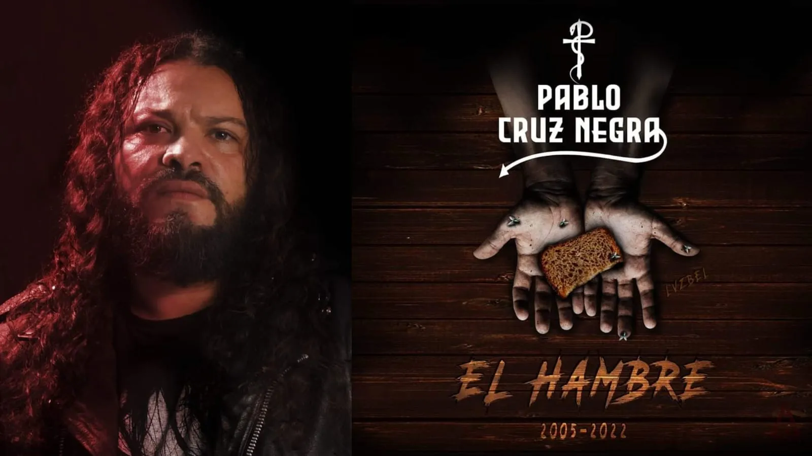 Pablo Cruz Negra lanza nuevo disco titulado "El  Hambre"